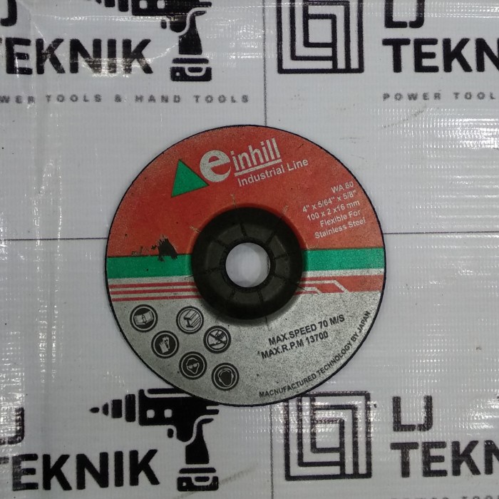 EINHILL MATA BATU GERINDA FLEKSIBEL 4" FLEXIBLE WHEEL 4 INCH WA 60