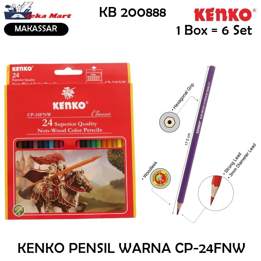 

KENKO PENSIL WARNA CP-24FNW