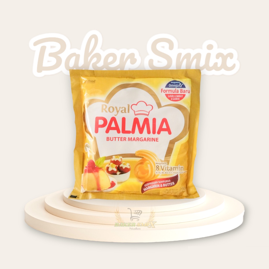 

Margarin Royal Palmia 200 gram / Palmia 200 Gram / butter margarine / mentega (BPOM RI ✔)