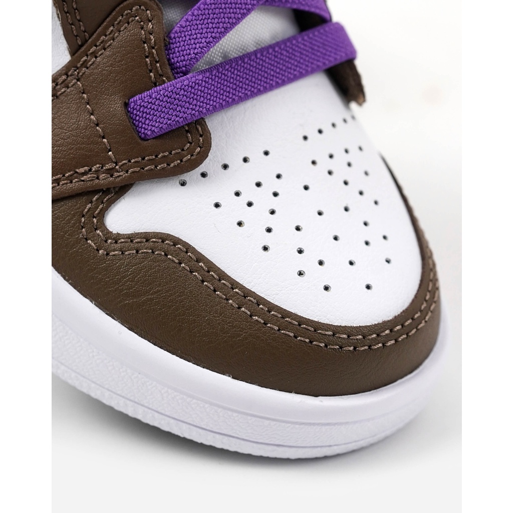 &quot;Baby &amp; Kids&quot; Air Jordan 1 Low Purple Mocha TD / PS