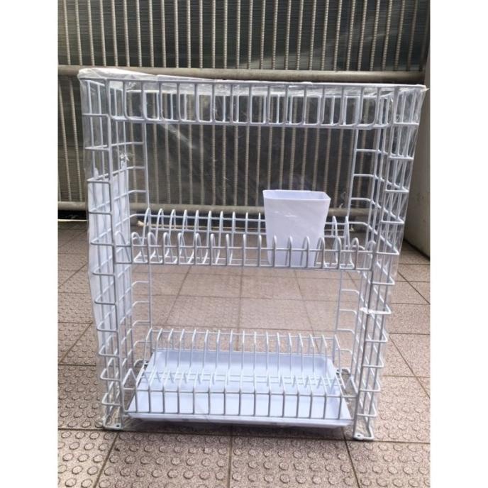 Rak Piring 3 Susun Kitchen Set / Rak Piring Lemari Dapur / Rak Piring Supermart322