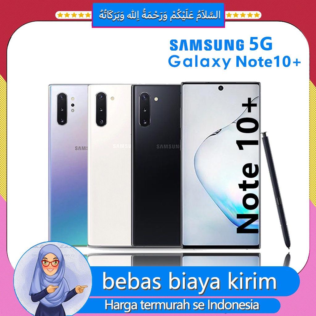 Samsung Note10+ Samsung Note10 Plus 5G Handphone 5G Second Original 100% Mulus