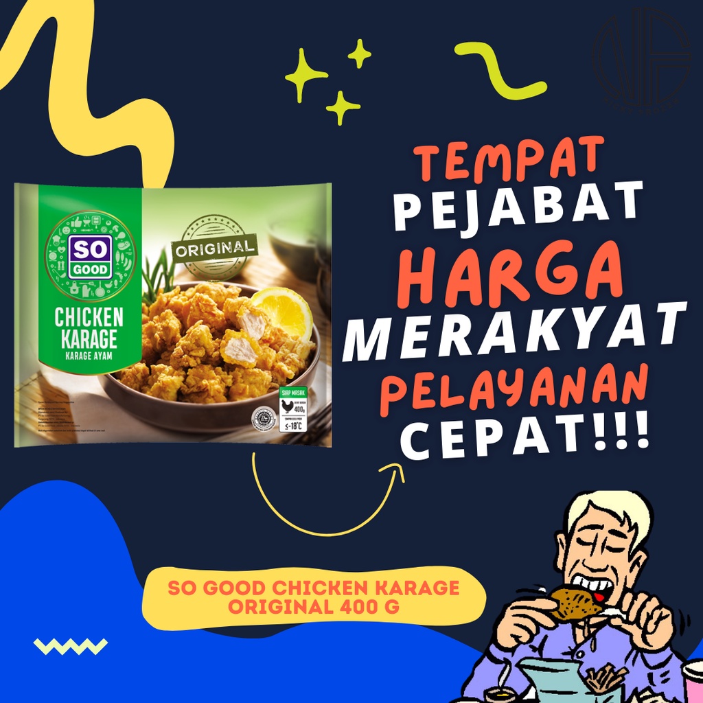 

SO GOOD CHICKEN KARAGE ORIGINAL 400 G