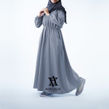 [ GRATIS ONGKIR ] ALMA DRESS CANTIK | SIZE S M L XL XXL | DRESS BUSUI DAILY MATT SHAQILA HQ