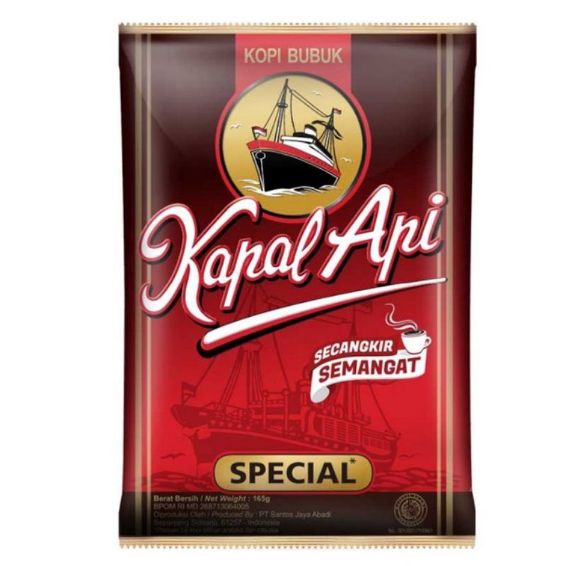 

Kopi Kapal Api 165 gram