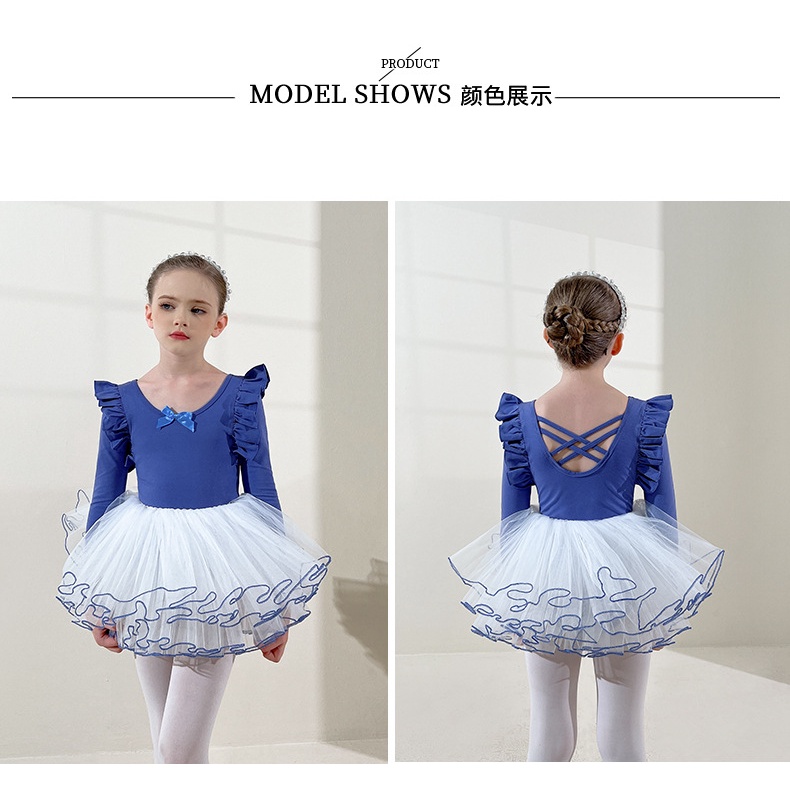 Baju Balet Anak Perempuan / Ballet Dress Anak Import / Leotard Rok Tutu Balet / Baju Balet Kostum Premium / Ballerina Cloth Gymnastic Anak