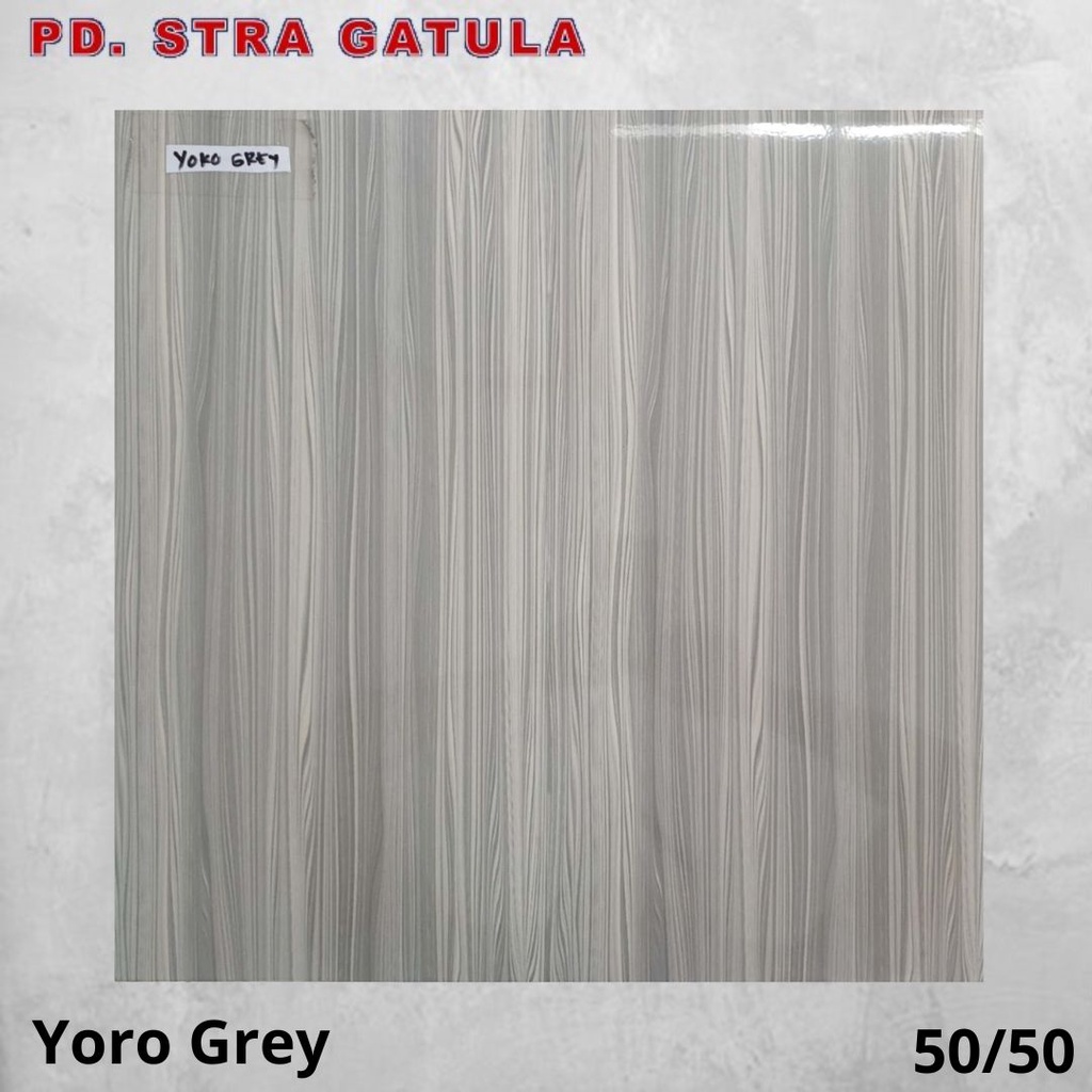 Keramik 50x50 Yoko Grey - Keramik Lantai - Keramik 50cm