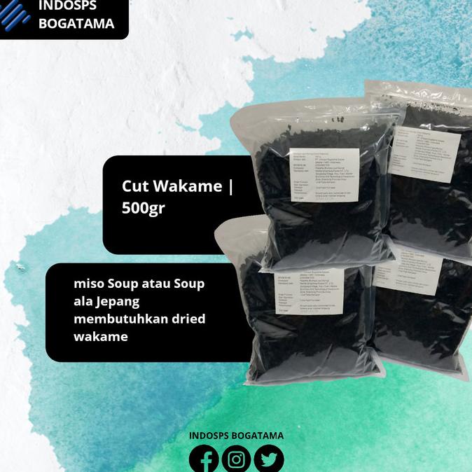 

Bumbu Enak Cut Wakame 500 Gram
