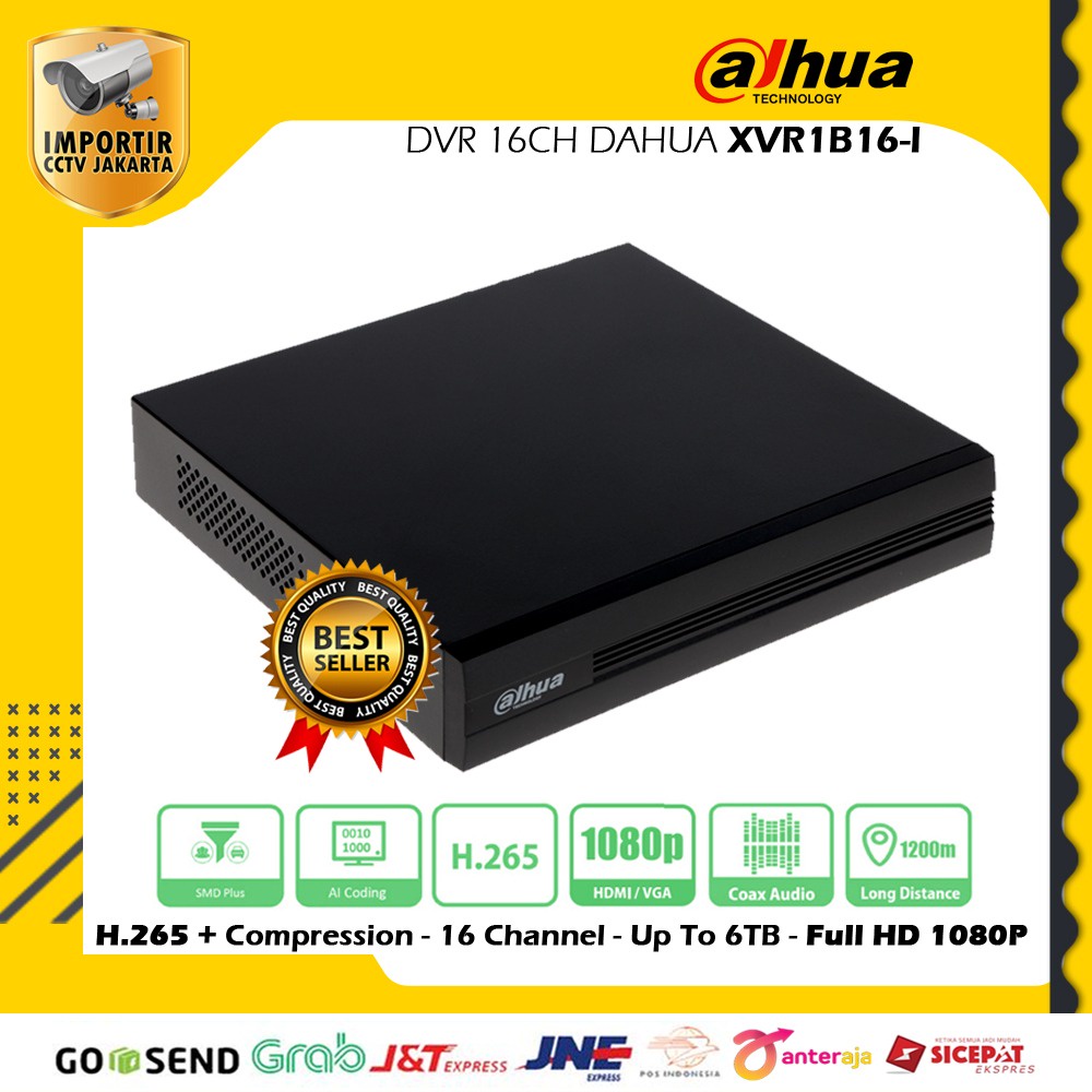 DVR 16ch Dahua Cooper 1B16-I 2MP