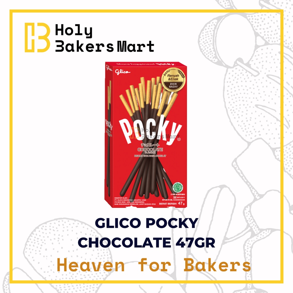 

GLICO POCKY CHOCOLATE 47GR / POCKY / POCKY COKELAT