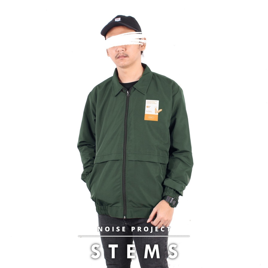 Hitam Jaket Stems Noise Project Jaket Tracktop Noise Project Jaket Tracktop Pria Jaket Trucksuit Pria Jaket Trucksuit Noise Project