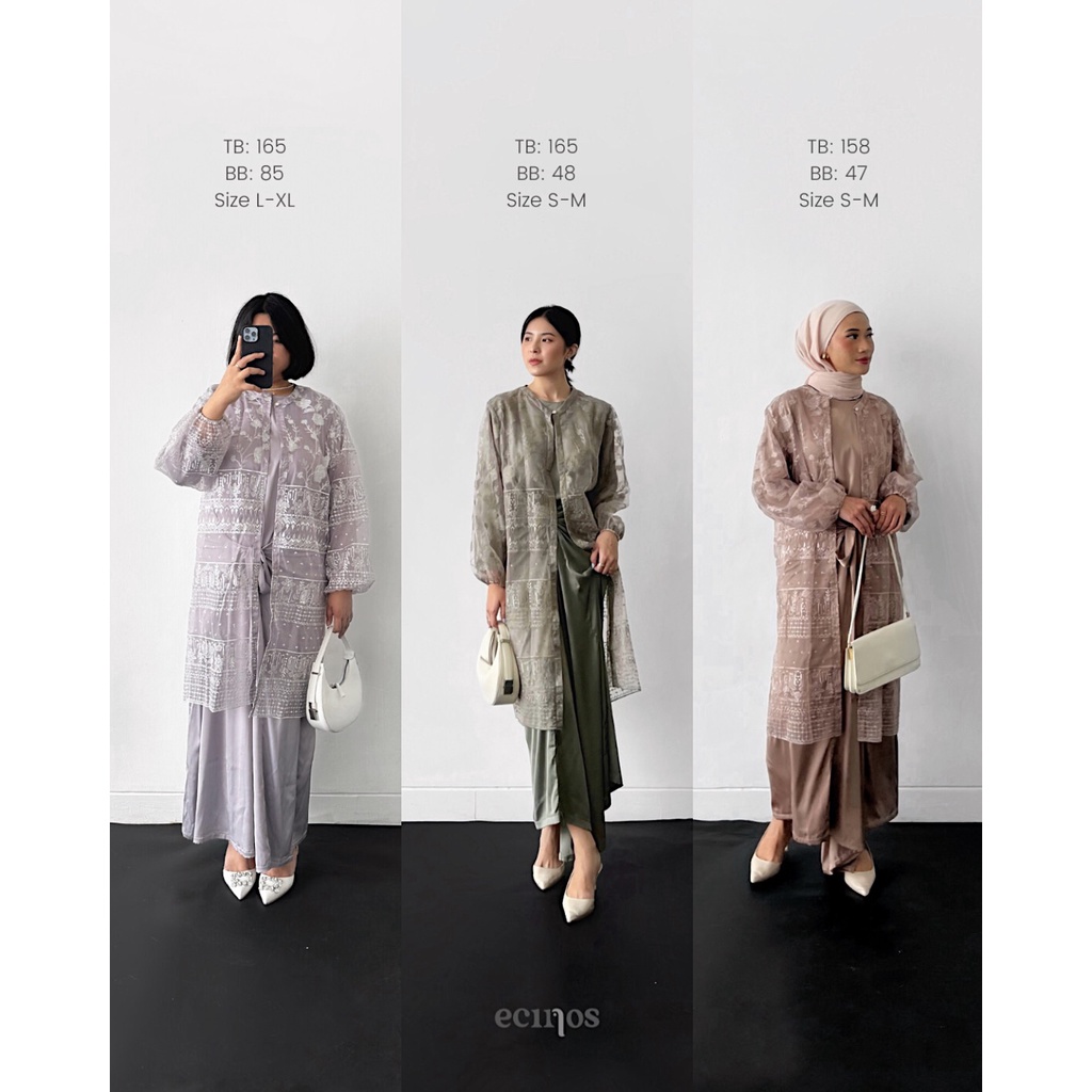 ECINOS - RAYA Dusk Kaftan Set