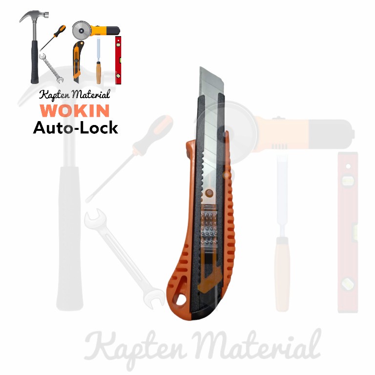 

Pisau Cutter PVC Wokin | Cuter Besar Otomatis | Alat Pemotong Kertas | Kapten Material