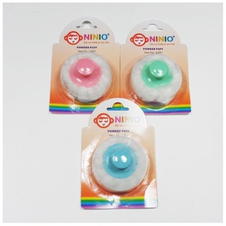 Powder Puff Ninio Kapas Bedak Bayi Halus Lembut/ Puff Bedak Tabur Bayi Ninio Newborn