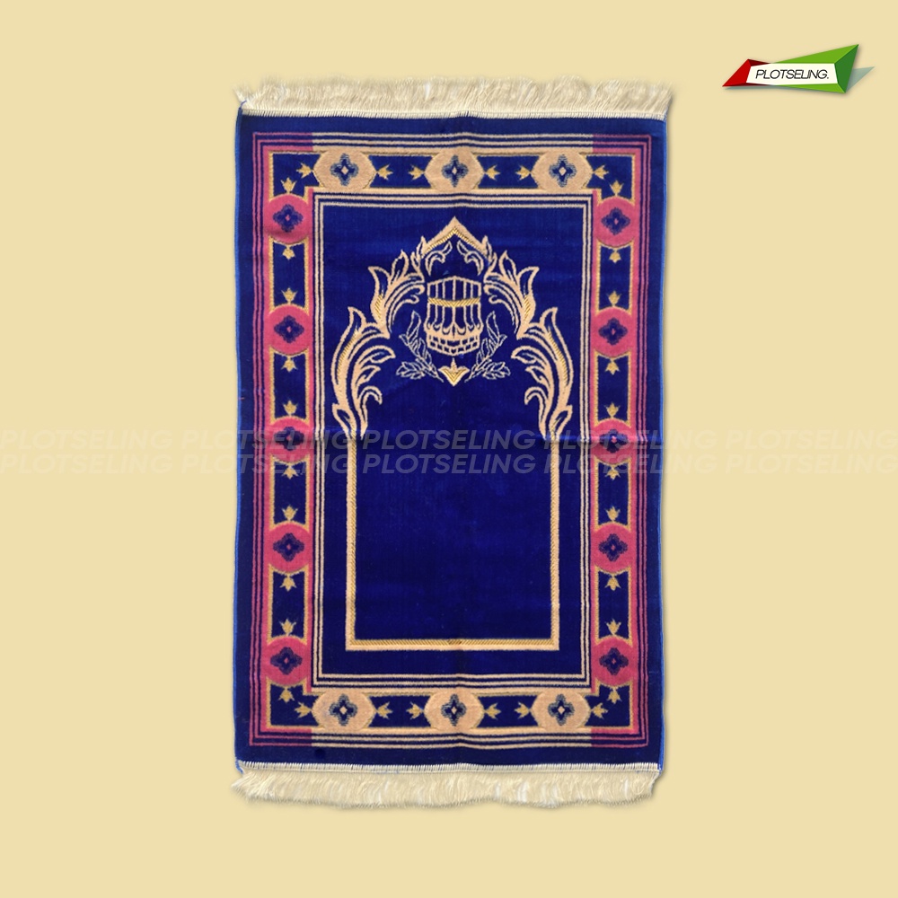 Sejadah Turkey Besar Motif FIRDAUS Ukuran 68 x 110 cm Sajadah Traveling Tebal Sholat Hari Raya Sajadah Souvenir Haji Umroh