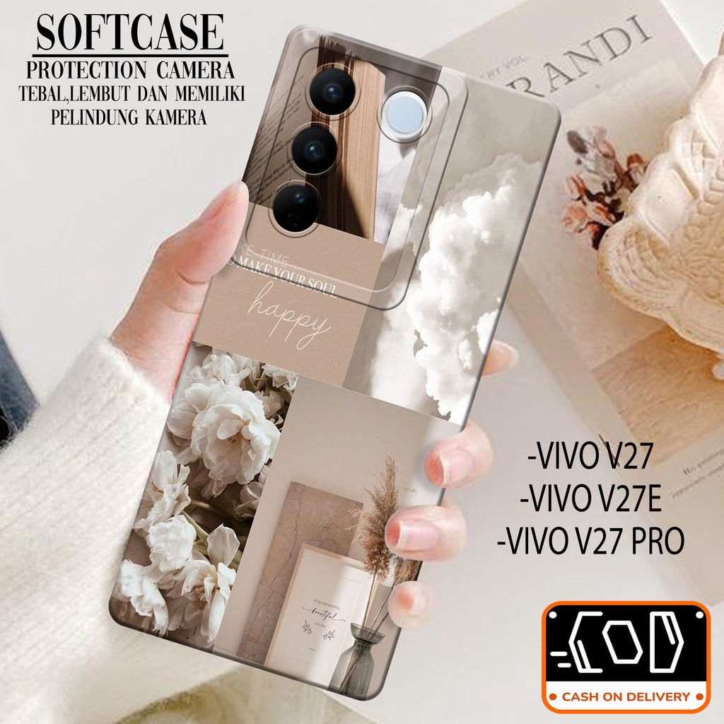 Softcase Vivo V27/V27E/V27 PRO Soft Protection Camera Case Vivo V27/V27E/V27 PRO Terbaru Pelindung B