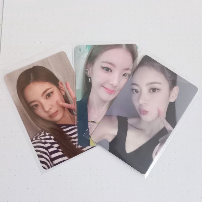 photocard Lia Itzy cheshire crazy in love soundwave mecima