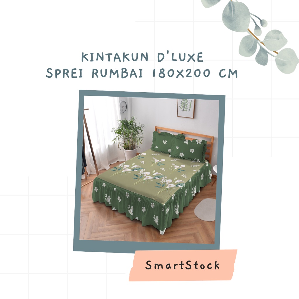 Ss Sprei Rumbai Kintakun D'luxe Deluxe 180 Mix Motif 180X200 KING SIZE No 1 PART B