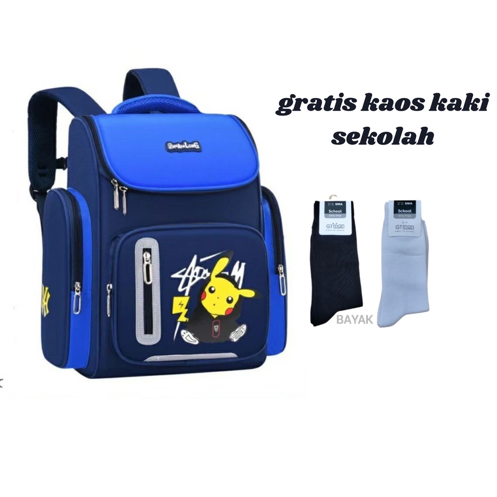 Tas Sekolah Anak Laki Laki Sd Smp Sma Ransel Kerja ORIGINAL Tas Sekolah Anak Laki BackPack IMPORT