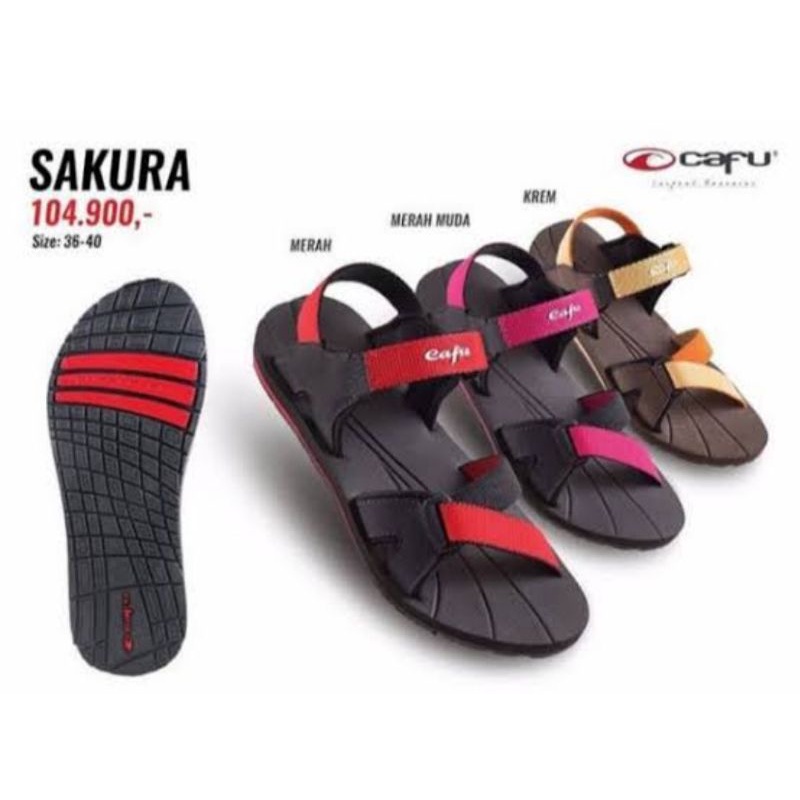 sandal gunung wanita cafu Sakura