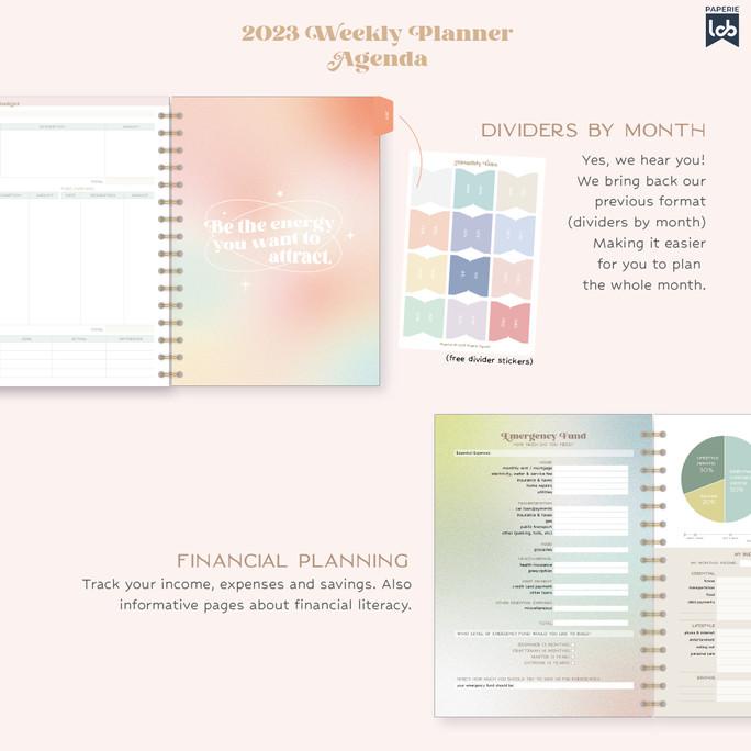 

Paperie Lab - 2023 Weekly Planner
