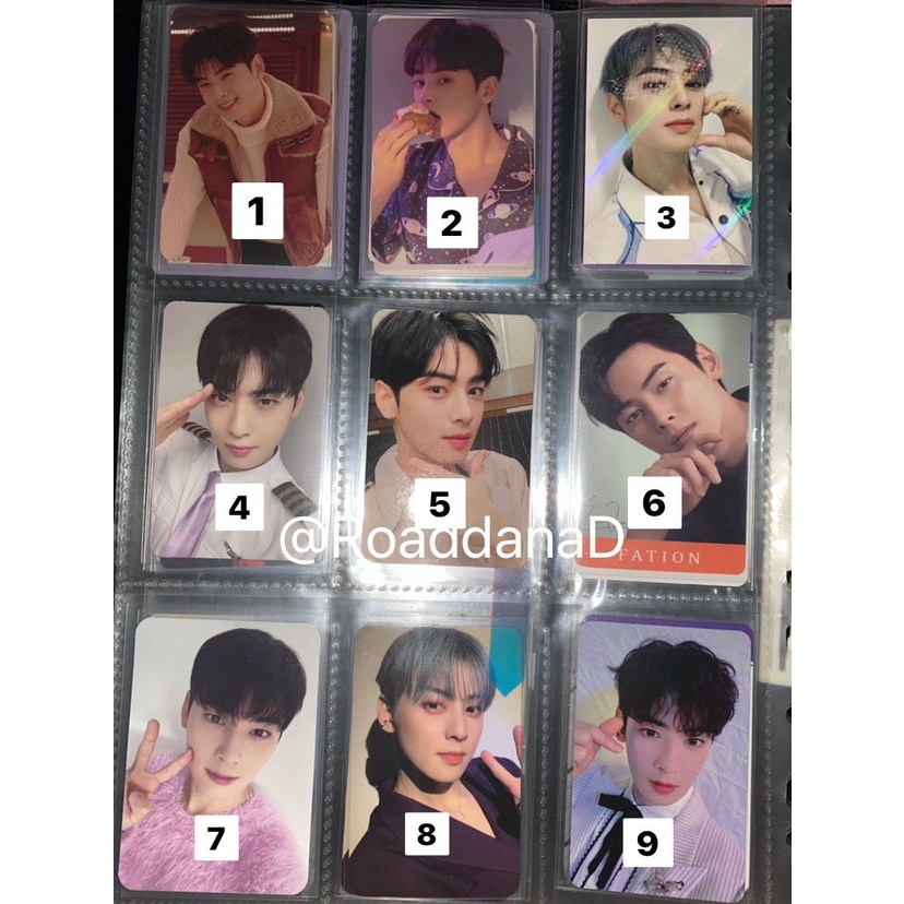 Official PC ASTRO Cha Eunwoo Bear, Gateway, Switch ON Pink Hair, Moonbin, Sanha, Mj, Rocky, Jinjin. 