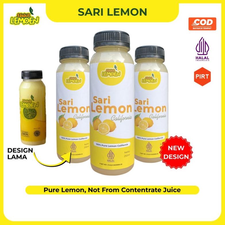 

[ SALE ] Suur Lemoen Fresh Sari Lemon Murni Untuk Diet 100% Minuman Air Lemon Premium 250ml