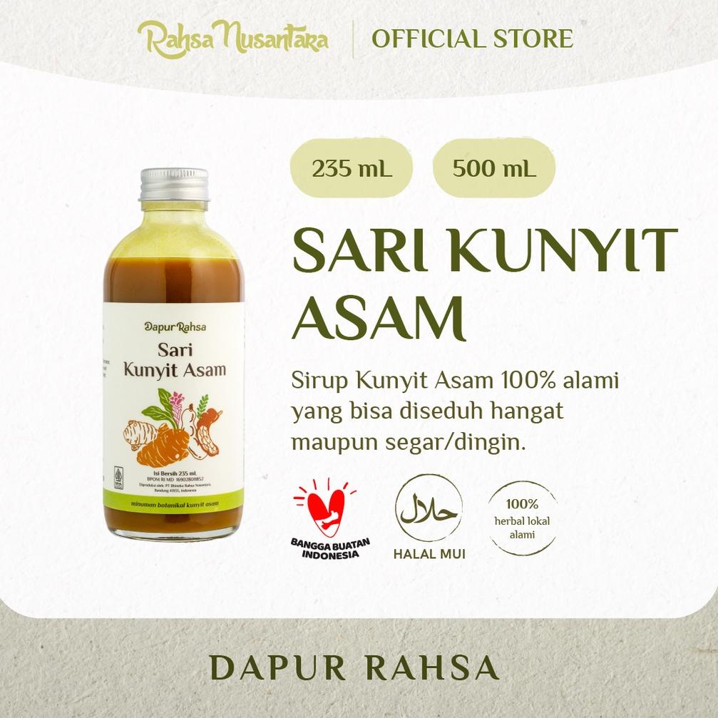 

Ready Stok Sari Kunyit Asam by Rahsa Nusantara Jamu Sirup Herbal Tradisional