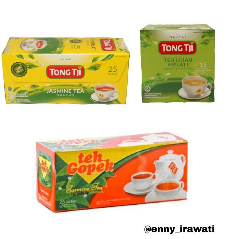 

♠ Teh Tong Tji, Teh Gopek, Tong Tji Green Tea (Jasmine Tea) Teh Celup