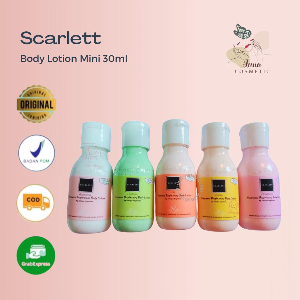 Scarlett MINI Whitening Body Lotion All Varian 30ml