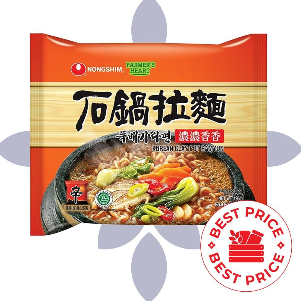 

9.9 BRANDS FESTIVAL NONGSHIM - CLAY POT RAMYUN - 120 GR (MIE INSTAN KOREA)