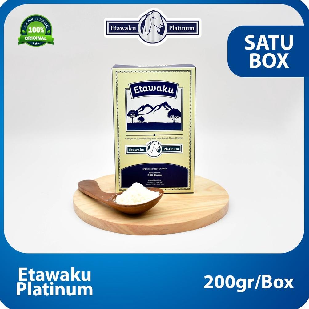

Ready Stok Etawaku Platinum - Susu Kambing Etawa Murni + Krimer Bubuk yang Berkhasiat Tinggi Memiliki Kandungan Protein dan Vitamin Kompleks yang lengkap dan Rendah Lemak