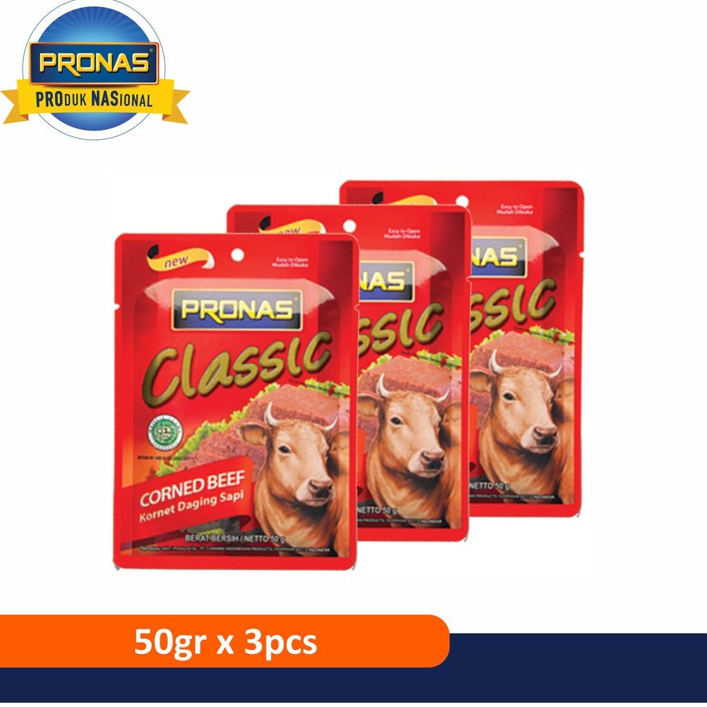 

✨ 7.7 Pronas Kornet Sapi Sachet 50 g bundling 3 pcs