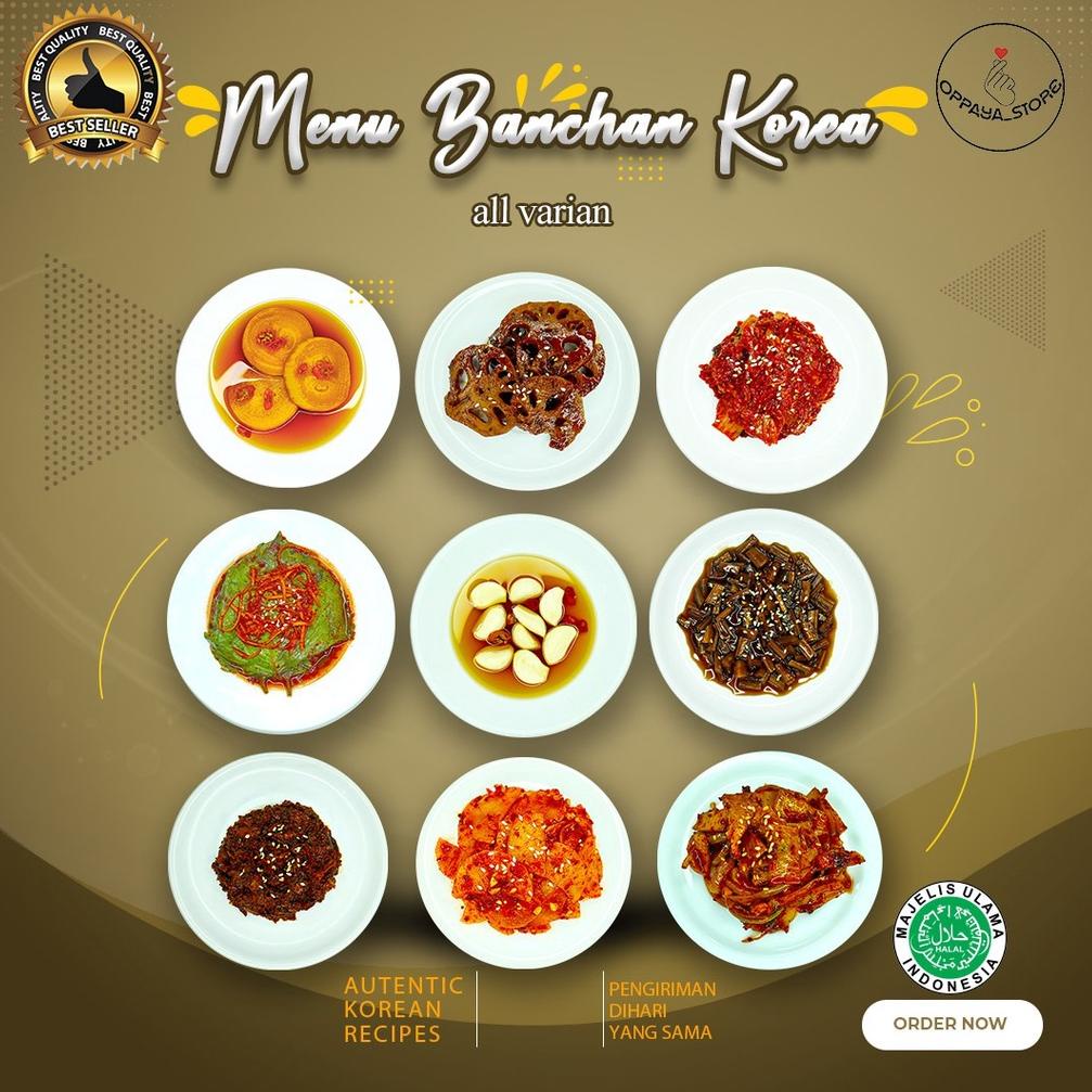 

5.5 COD Oppaya Store - Menu Banchan Korea Berbagai Jenis Varian