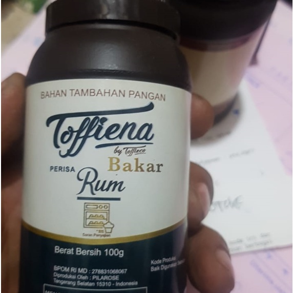

Toffiena Perisa Rum Bakar Kemasan Botol 100gr