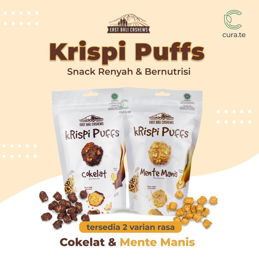 

Terbaru EAST BALI CASHEWS KRISPI PUFFS COKLAT MENTE |SNACK CEMILAN KACANG MEDE