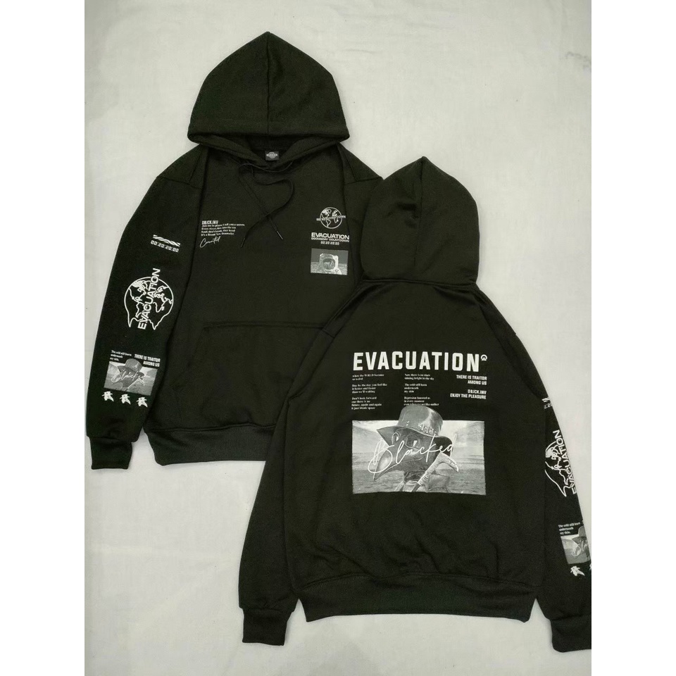 HOODIE HOOLIGANS ROUGHNECK / JAKET KASUAL PRIA WANITA / HOODIE ROUGHNECK PREMIUM FULL ACC