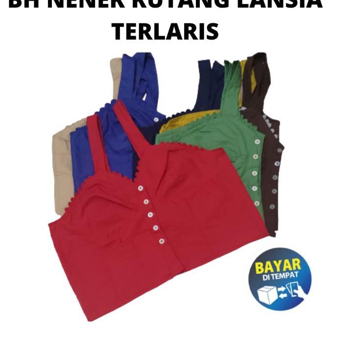 【Penjualan Terbaik】✅COD KUTANG NENEK BH BRA LANSIA / ORANG TUA IBU / EMAK MURAH