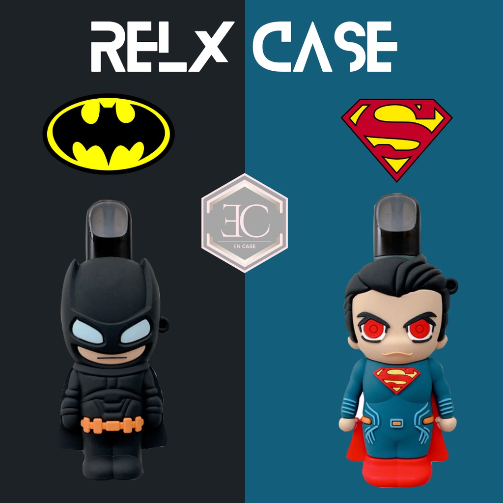 Relx Case for Infinity Phantom with Lanyard DC Heroes Superman Batman