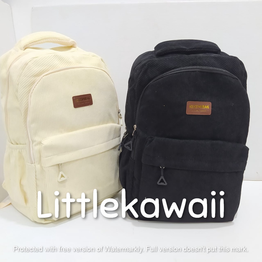 LK/Tas Ransel Laptop Backpack Coduray Codoray Sekolah Fashion Anak Remaja Korean Style Import