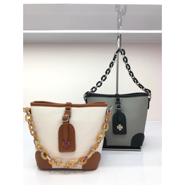 HERYN - Tas Wanita Bucket Bag Sling bag evb by Everbest original store sale