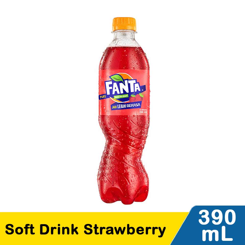 

FANTA STRAWBERRY 390 ML KHUSUS INSTAN DAN SAME DAY AYES TOSERBA