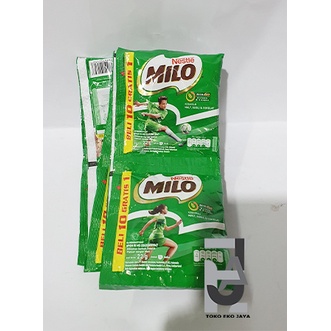 

Milo Sachet 22gr Renceng (isi 11 sachet)