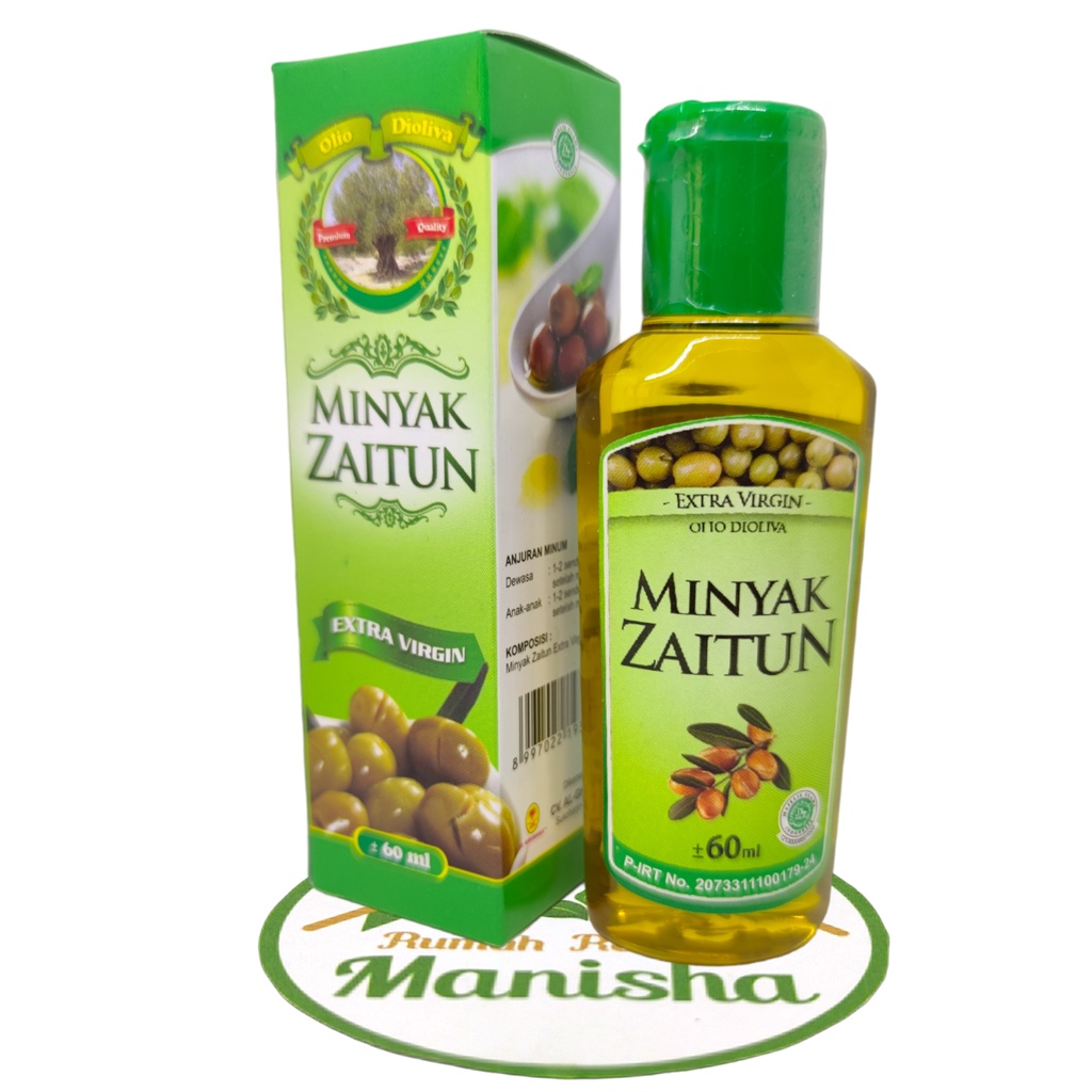 Minyak Zaitun Extra Virgin Olive Oil Al-Ghuroba 60ml