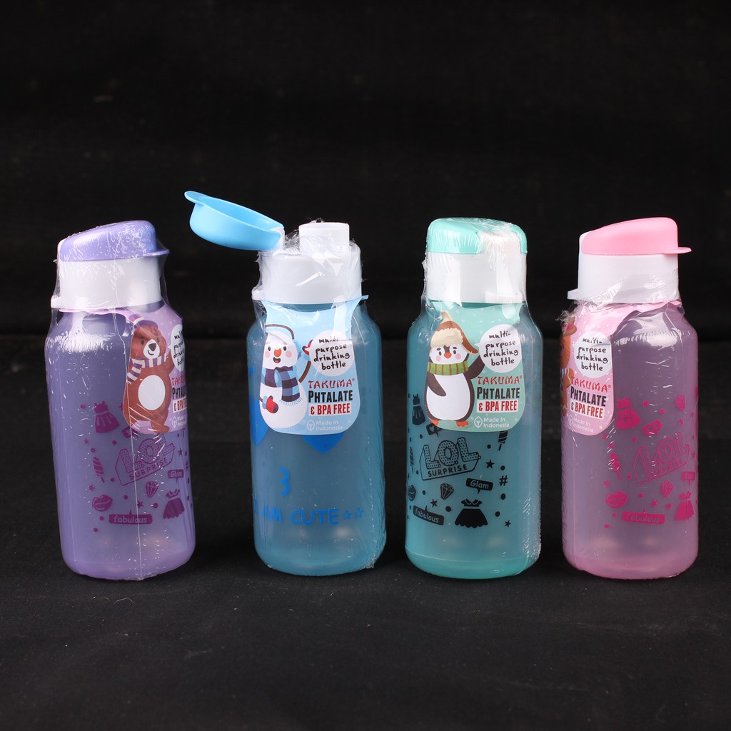 `ღ´ PHINKL `ღ´ Botol Minum mini Takuma penyimpanan air bisa untuk souvenir