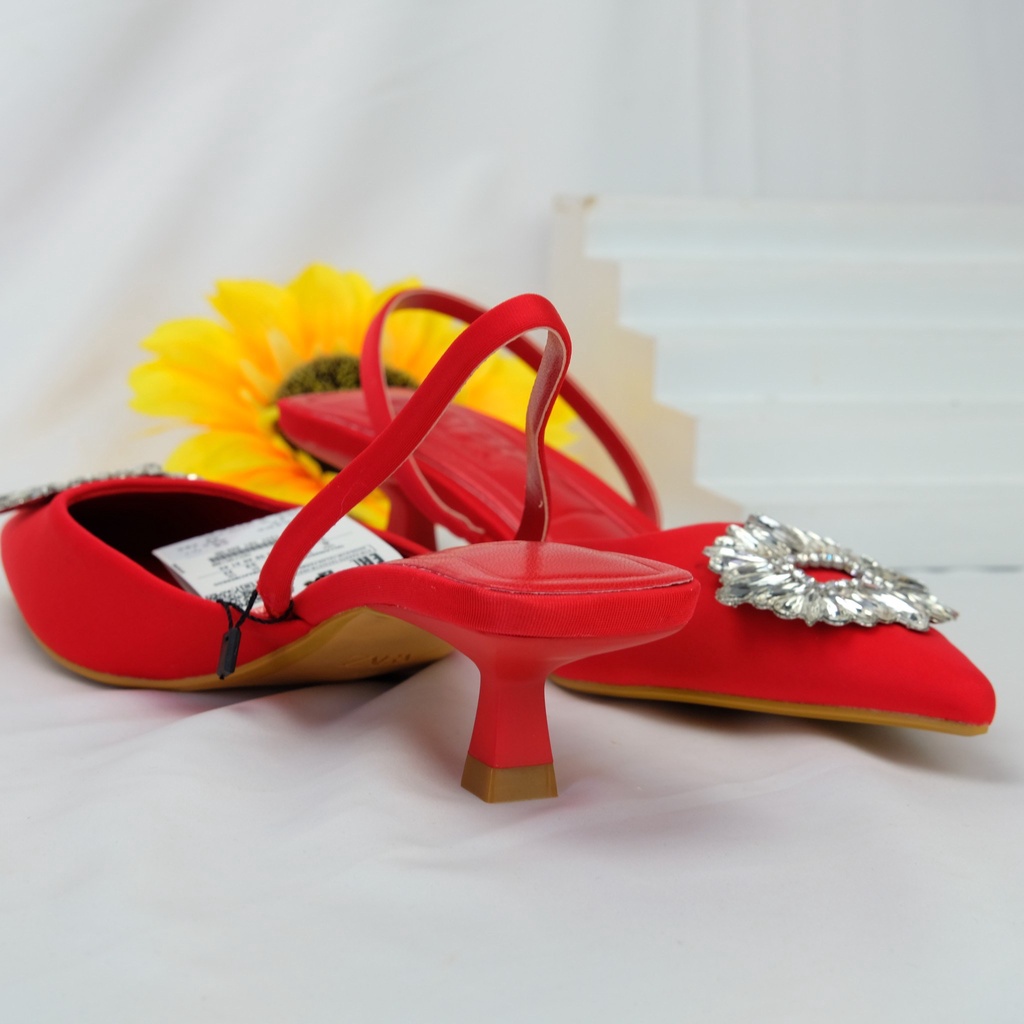 [7.7 Boombastis Sale⚡] - SEPATU WANITA ZS383 HEELS PREMIUM IMPORT