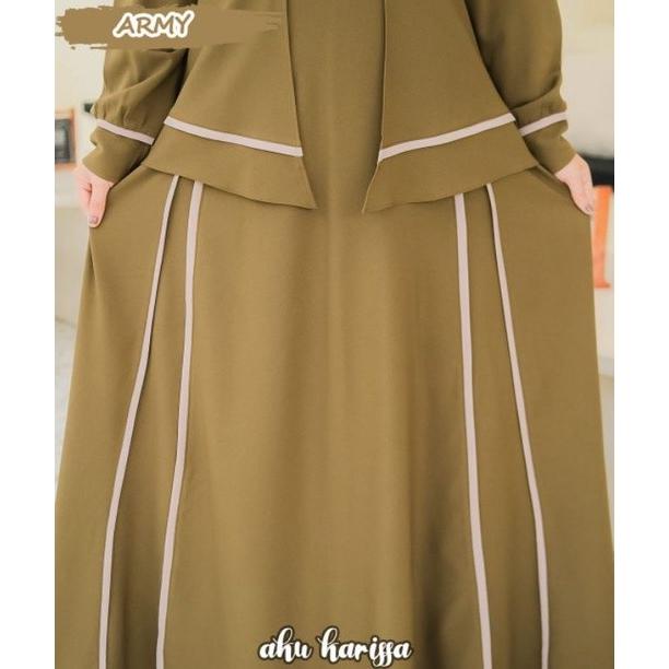 Qisty Itycrep Set Hijab Syari By Aku Karissa Ori