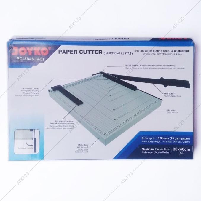 

PAPER CUTTER/PEMOTONG KERTAS JOYKO A3 BESI PC-3846 SALE