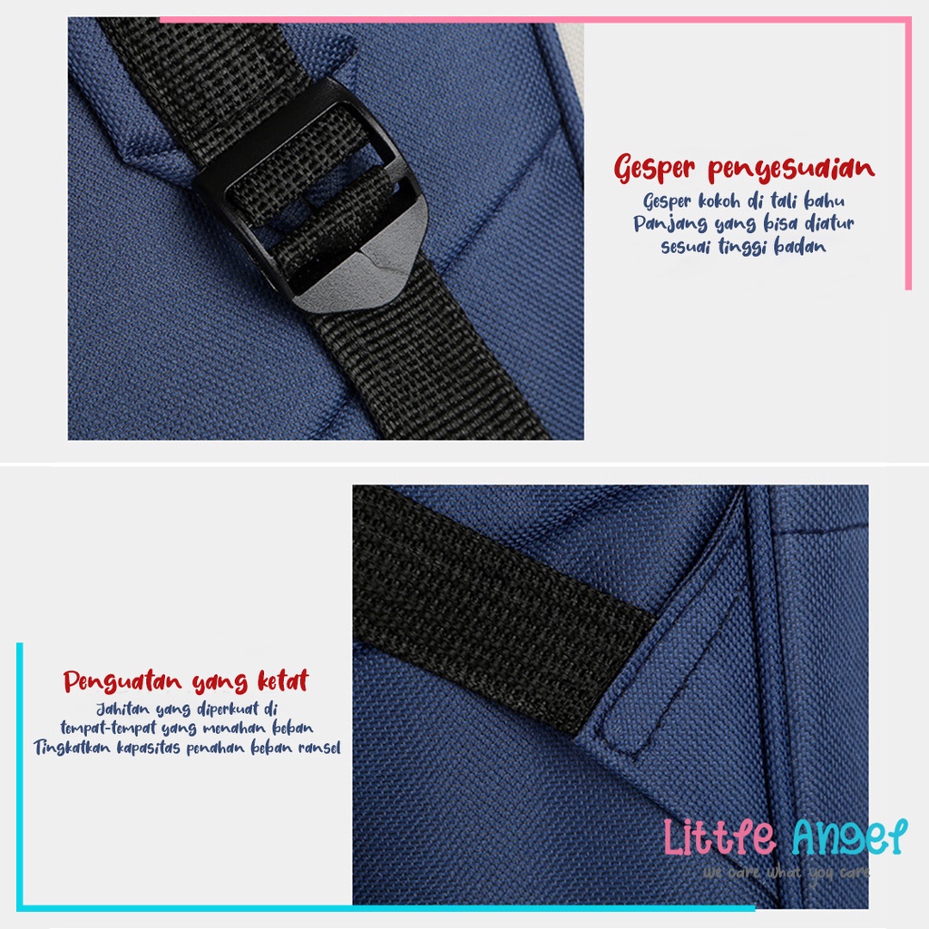 MOMMY DIAPER BAG TAS BAYI Kecil Ransel Besar Perlengkapan Ibu Bayi Peralatan Botol Susu Asi Popok Baby Newborn Multifungsi Back Pack Korea Premium