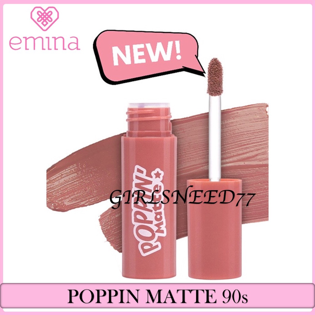 Emina Poppin' Matte The 90s Edition 4.5 g - Lip Matte Transferproof